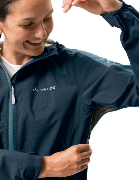 Vaude Womens Moab Rain Jacket II -  dark sea uni