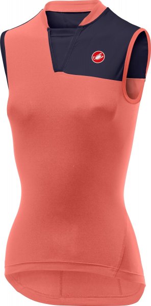 Castelli Protagonista 2 Damen Sleveless - salmon