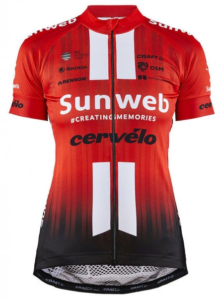 Craft Team Sunweb Rennrad Trikot Damen 2019