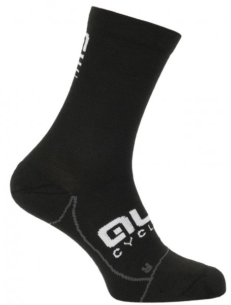 Al Strada 2.0 18cm Socken - black/white