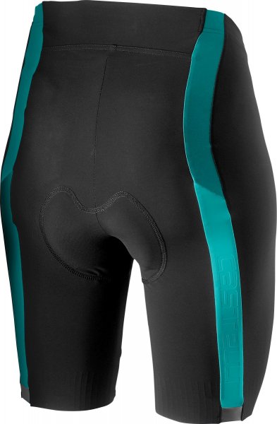 Castelli Velocissima 2 Short - black/trkis