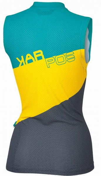 Karpos Verve Damen Sleeveless - gelb