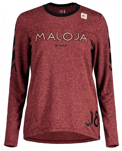 Maloja GegliaM Freeride Damen Jersey red monk