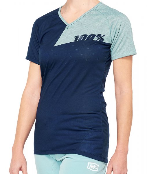 100% Airmatic Damen MTB Shirt - navy