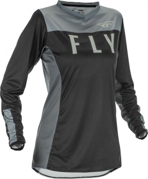 Fly Racing Hemd Lite Lady schwarz-grau