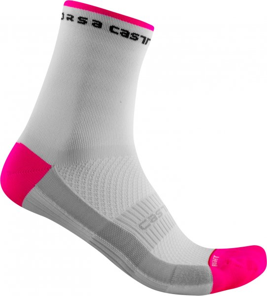 Castelli Rosso Corsa W11 Sock - white