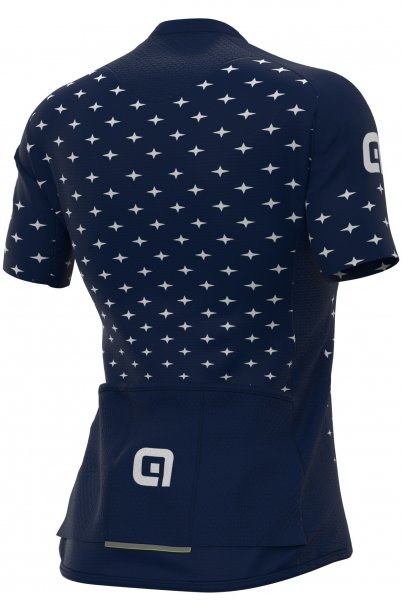 Al Stars Damen Radtrikot kurzarm - blue