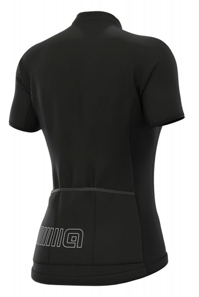 Al Color Block Lady Radtrikot- black