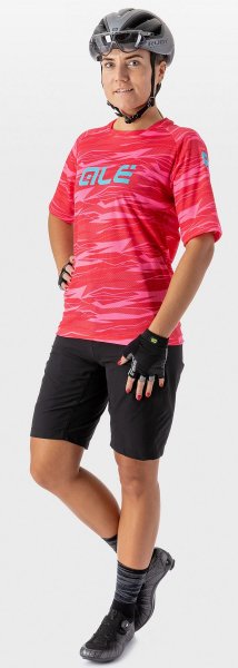Al Rock Off Road Lady Jersey - strawberry