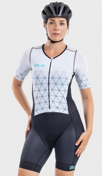 Al Maui Long Tri Lady Skinsuit - white