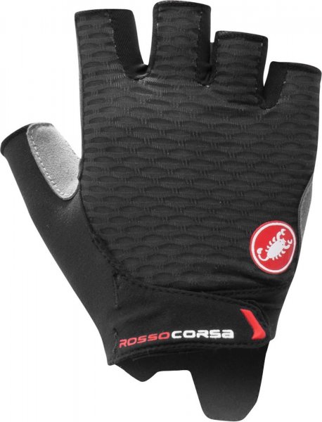 Castelli Rosso Corsa 2 Damen Glove - black