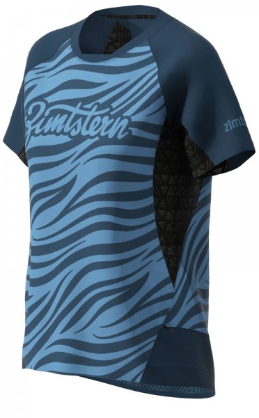 Zimtstern Techzone Shirt SS Women - heritage blue
