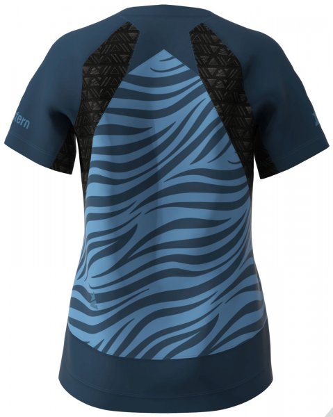 Zimtstern Techzone Shirt SS Women - heritage blue