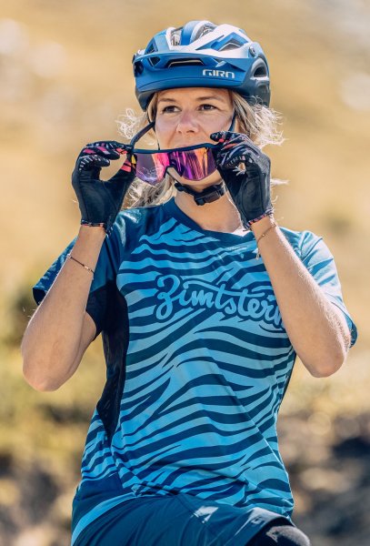 Zimtstern Techzone Shirt SS Women - heritage blue