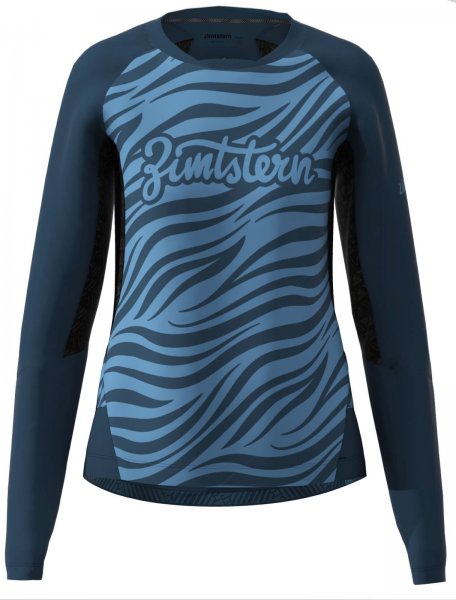 Zimtstern Techzone Shirt LS Women - heritage blue