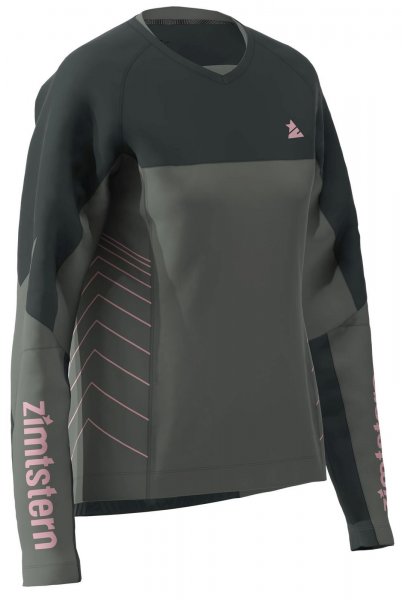 Zimtstern Bulletz Shirt LS Women - pirate black