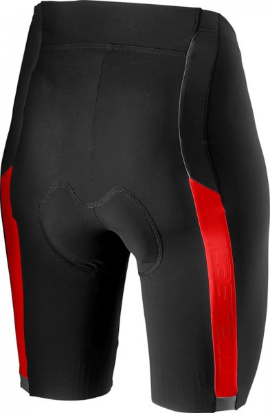 Castelli Velocissima 2 Fahrradhose - black/red