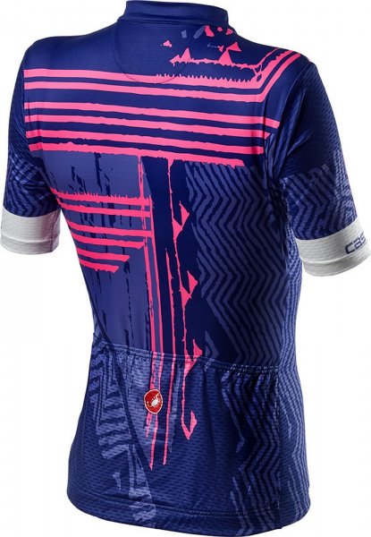 Castelli Astratta Damen Fahrradtrikot - lapis blue