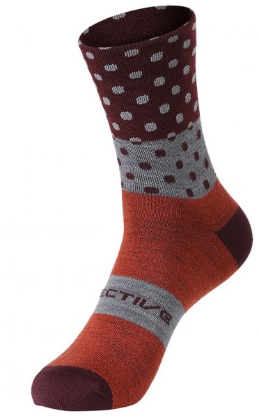 Protective Ride Day Socken - fiery coral