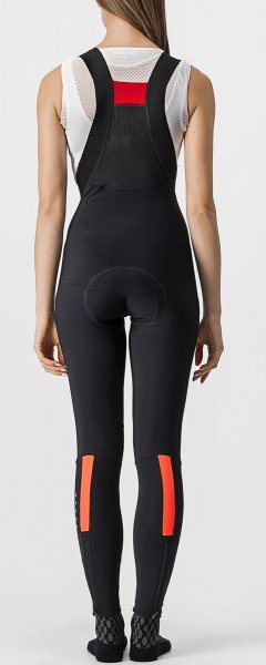 Castelli Sorpasso RoS Damen 2W Bibtight - black/ brilliant pink