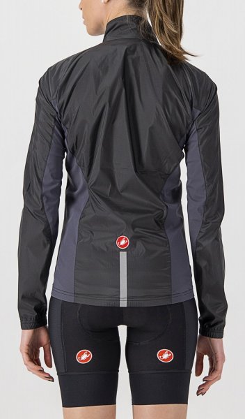 Castelli Squadra Damen Windjacke - light black