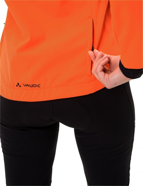 Vaude Womens Posta Softshell Fahrradjacke  - neon orange