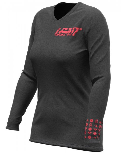 Leatt MTB Gravity 2.0 Womens Jersey - black
