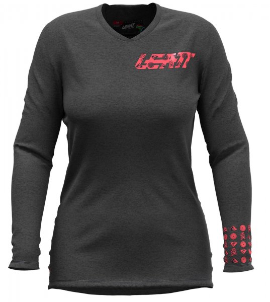 Leatt MTB Gravity 2.0 Womens Jersey - black