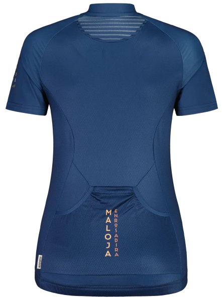 Maloja GanesM. Damen Radtrikot kurzarm - midnight
