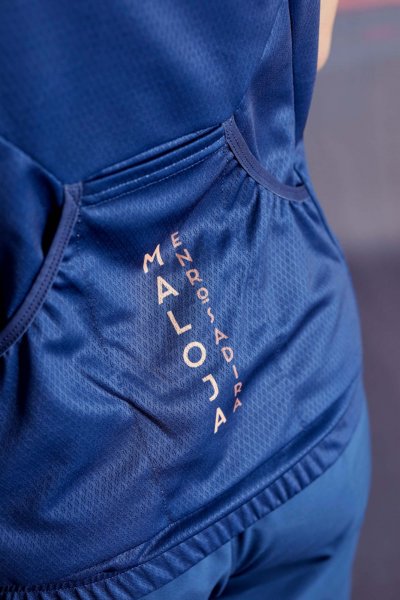 Maloja GanesM. Damen Radtrikot kurzarm - midnight