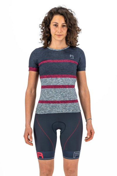 Karpos Verve Damen Bike Shirt - ombre blue