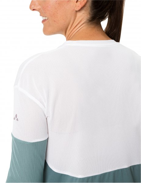 Vaude Womens Moab LS T-Shirt V - dusty forest