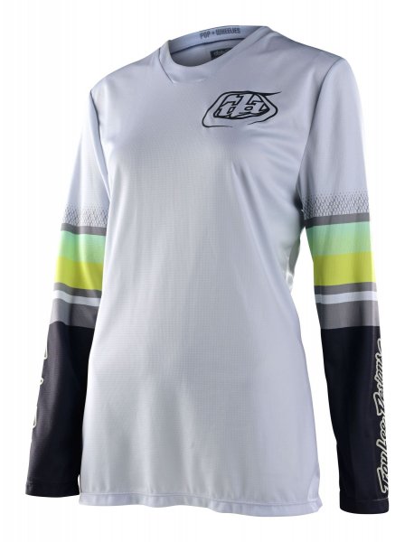 Troy Lee Designs Womens GP Jersey - warped, white