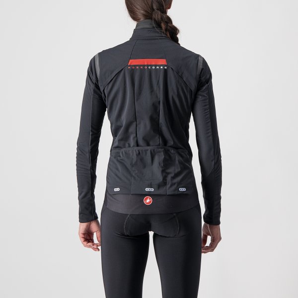 Castelli Alpha RoS 2 Damen Radjacke - light black