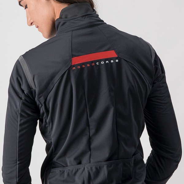 Castelli Alpha RoS 2 Damen Radjacke - light black