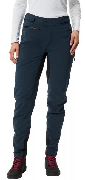 Vaude Qimsa Damen Softshell Pants II - dark sea