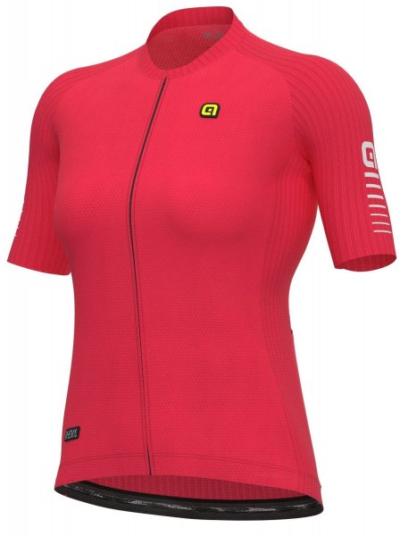 Al Silver Cooling Damen Radtrikot - coral