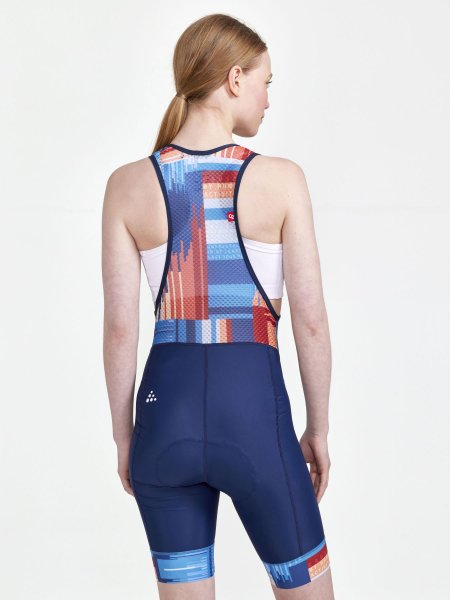 Craft Adv Endur Bib Shorts Damen - blaze