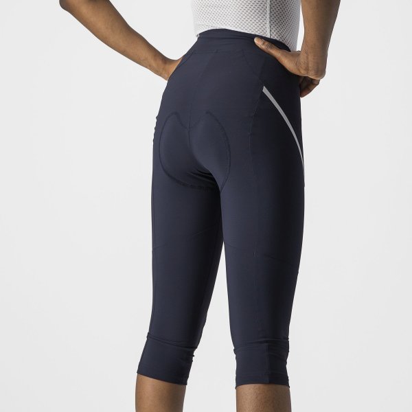 Castelli Velocissima 3 Damen Radknicker - black/ silver