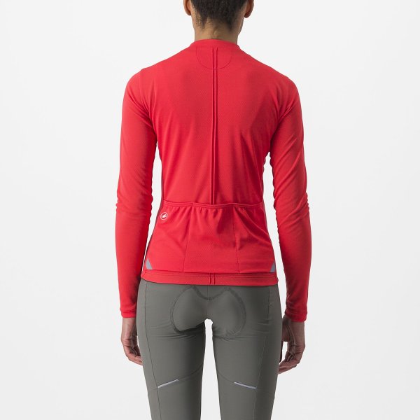 Castelli Anima 4 Damen Rennradtrikot - hibiscus