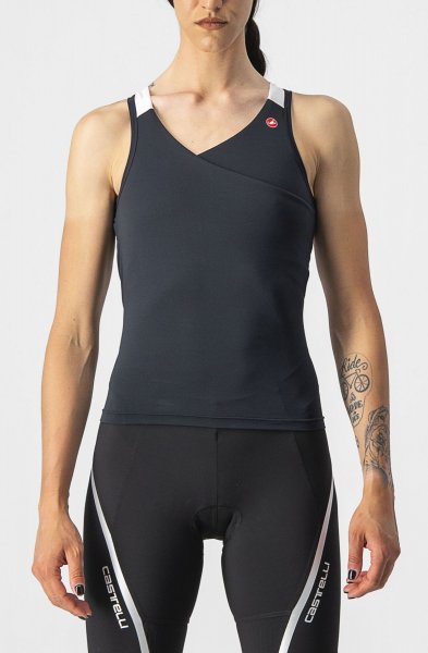 Castelli Solaris Damen Radtop - light black