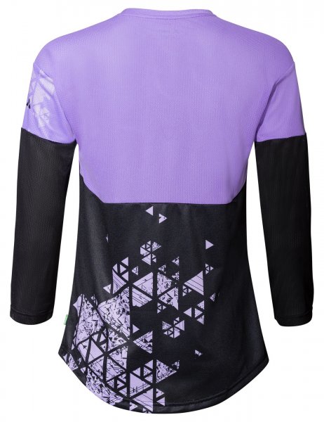 Vaude Womens Moab LS T-Shirt V - limonium