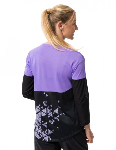 Vaude Womens Moab LS T-Shirt V - limonium