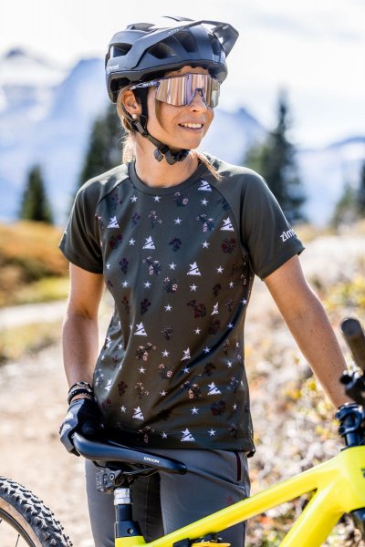 Zimtstern Braapz MTB Shirt Damen - pirate black