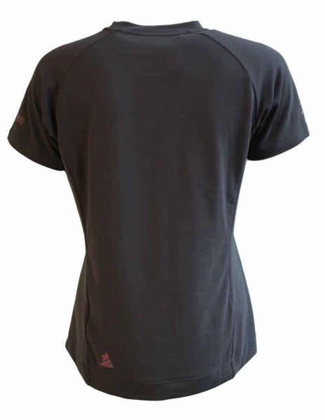 Zimtstern Sprunz MTB Shirt Damen - pirate black