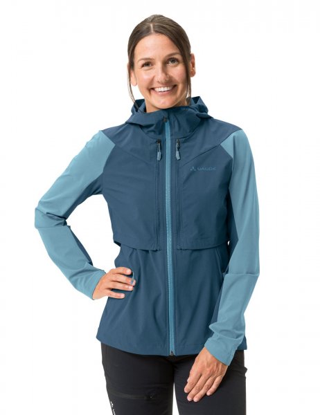 Vaude Womens Moab ZO Jacket - dark sea uni