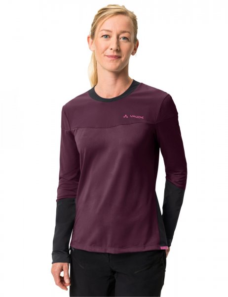 Vaude Womens Moab LS PRO Shirt - cassis