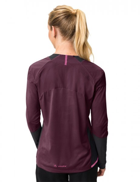 Vaude Womens Moab LS PRO Shirt - cassis