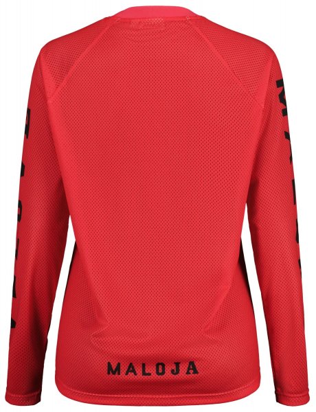 Maloja ElferkofelM. Damen Freeride Shirt - raspberry