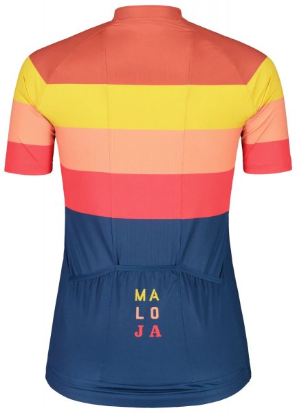 Maloja MadrisaM. Damen Radtrikot - midnight multi